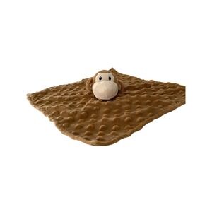 The Children's Place Monkey Lovey Blanket Mink